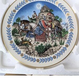 Fritz Wegner The Magi decorative plate from the Fleetwood Collection